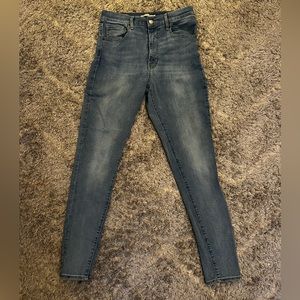 Size 30 “Mile High Super Skinny” Levi’s